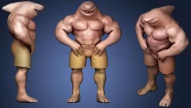 3D model SHARK GOD nanaue (STL)